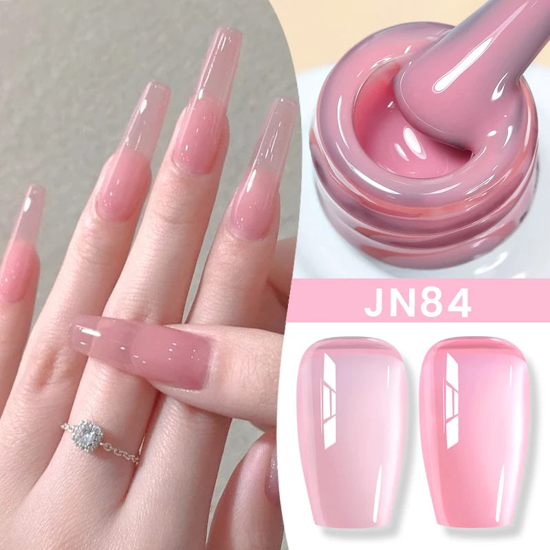 BORN PRETTY 10ml Flow Light White Cat Magnetic Gel Nail Polish Ultra Shine Soak Off UV Gel Mirror Glass Bead Gel Nail Art