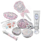 Flower Knows Shells Jewel Makeup Set for Women - Eyeshadow Blush Lip Glaze Full Kit - Gift Set