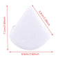 1/2/3/6Pcs Triangle Velvet Powder Puff Face Cosmetic Eye Beauty Makeup Tool Reusable Sponge Washable Mini Powder Puff Accessorie