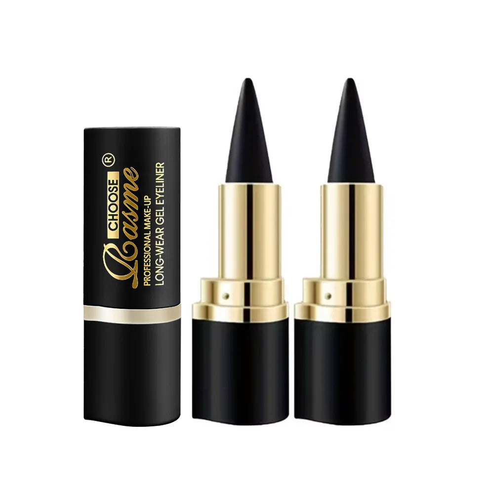 2pcs Waterproof and Sweat-Resistant Multi-Use Eye Pencil Set, Smudge-Resistant, for Eyes and Lips