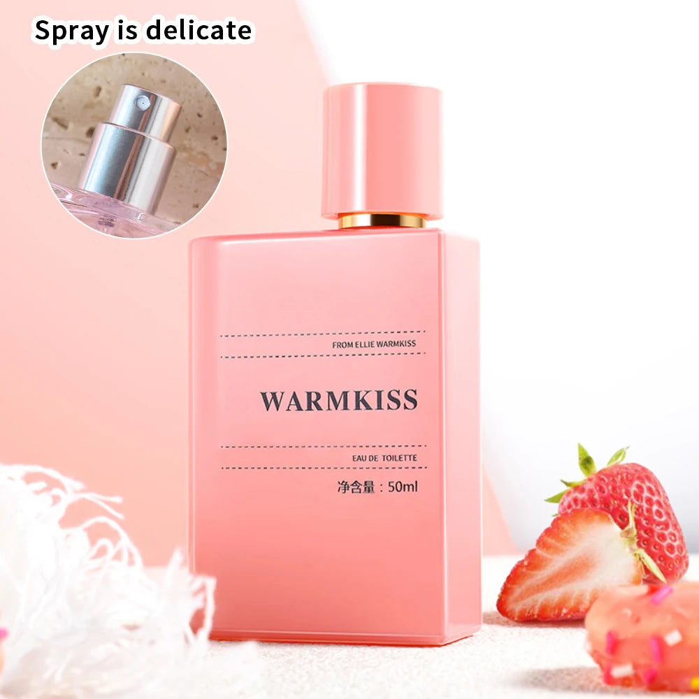 original products,WARMKISS Floral Fruity Women's Perfume - Long-lasting Light Strawberry Scent, Niche Perfume,50ml perfume