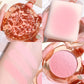 HISYI cute, pop, gradient blush, matte, delicate, daily nude makeup, brightens the color, naturally whitens students