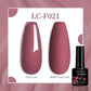 LILYCUTE 7ML Eggshell Gel Nail Polish White Black Material Semi Permanent Autumn Varnish With Any Color Gel Soak Off UV Manicure