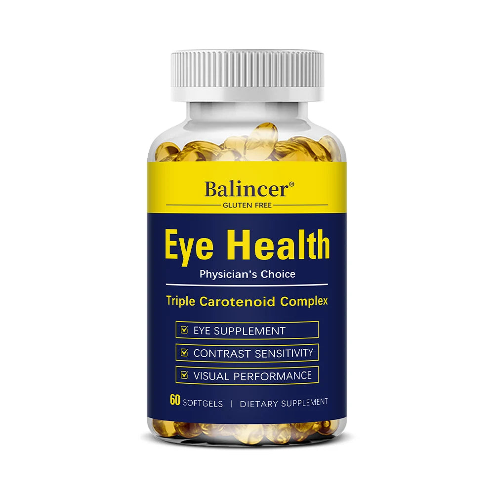 Lutein 20mg & Zeaxanthin 4mg Supplement - Eye Vitamins - Eye Health & Vision Support,Dietary Supplement