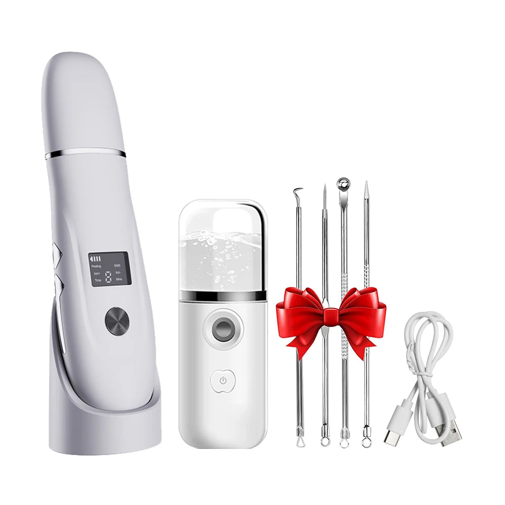 Blackhead Remover Electric Pore Face Cleaner Pimple Acne BlackHead Removal Black Dot Remove Ultrasonic Peeling Remover Blackhead