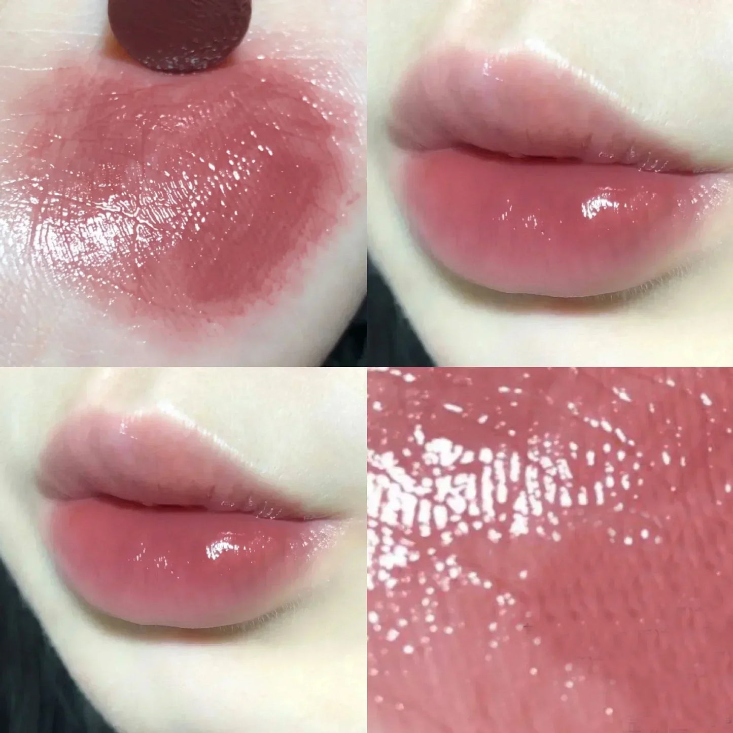 Jelly Tinted Lip Balm Makeup Moisturizing Cherry Peach Non-Stick Cup Anti-cracking Red Lipstick Repairing Lips Care Cosmetics