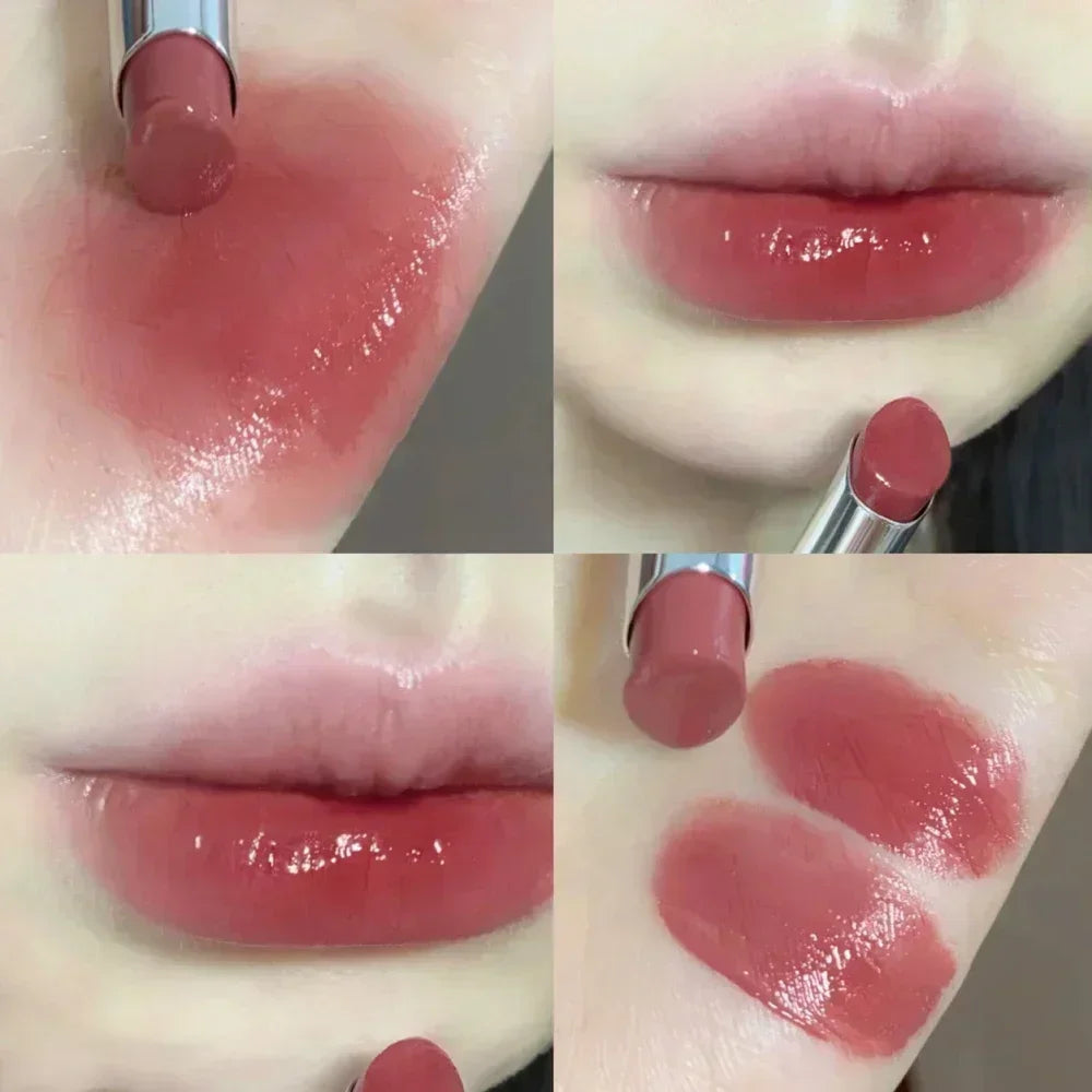 Jelly Tinted Lip Balm Makeup Moisturizing Cherry Peach Non-Stick Cup Anti-cracking Red Lipstick Repairing Lips Care Cosmetics