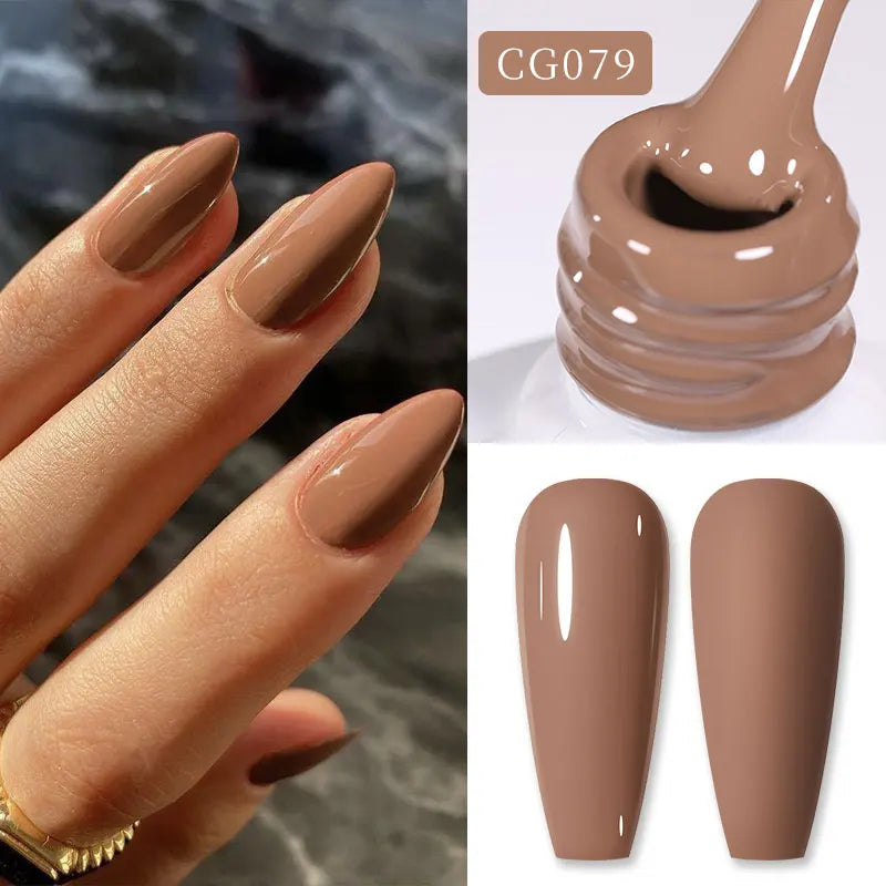 BORN PRETTY 6 in 1 Nail Glue Gel Extra Strong Adhesive for Press on Nails Clear Acrylic Tips Extension Gel Strengthener Gel