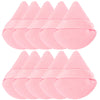 1/2/3/6Pcs Triangle Velvet Powder Puff Face Cosmetic Eye Beauty Makeup Tool Reusable Sponge Washable Mini Powder Puff Accessorie