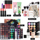 POPFEEL All-in-One Makeup Kit Gift Set with Eyeshadow Palette Foundation Lip Gloss Blush Brushes Eyeliner and More Beauty Gifts