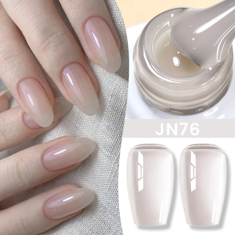 BORN PRETTY 10ml Flow Light White Cat Magnetic Gel Nail Polish Ultra Shine Soak Off UV Gel Mirror Glass Bead Gel Nail Art