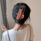 2025 Korean Solid Big Hair Claws Elegant Frosted Acrylic Hair Clips Hairpins Barrette Headwear for Women Girls Hair Accessories