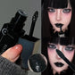 Gothic Matte Black Liquid Lipstick Moisturizer Long-Lasting Punk Blue Green Sparkling Pearl Lip Gloss Halloween Lip Glaze Makeup