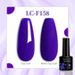 LILYCUTE 7ML Eggshell Gel Nail Polish White Black Material Semi Permanent Autumn Varnish With Any Color Gel Soak Off UV Manicure