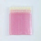 Wholesale 50Pcs Disposable Lip Brush Individual Lash Removing Cleaning Mascara Applicator Makeup Brushes For Eyelash Extension