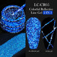LILYCUTE 5ML Metallic Painting Liner Gel Nail Polish Super Bright Gold Silver Mirror Drawing Gel Semi Permanent Line French Nail