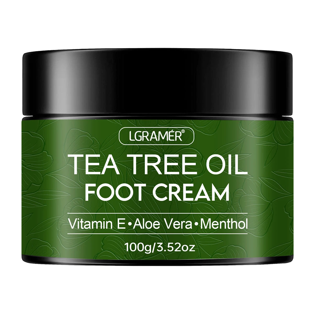 Tea Tree Oil Foot Cream Improves Skin Roughness Softens Cracked Feet Exfoliating Daily Foot Care Solution Lasting Moisturization