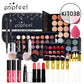 POPFEEL All-in-One Makeup Kit Gift Set with Eyeshadow Palette Foundation Lip Gloss Blush Brushes Eyeliner and More Beauty Gifts