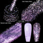 MEET ACROSS 7ml Reflective Glitter Gel Nail Polish Pink Green Purple Sparkling Soak Off UV Gel Polish for Manicure DIY Nail Art