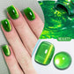 MEET ACROSS Guava & Grape Color Cat Magnetic Gel Green Glass Bead Cat Eye Gel Soak Off UV Gel Nail Art Varnish Salon Home DIY