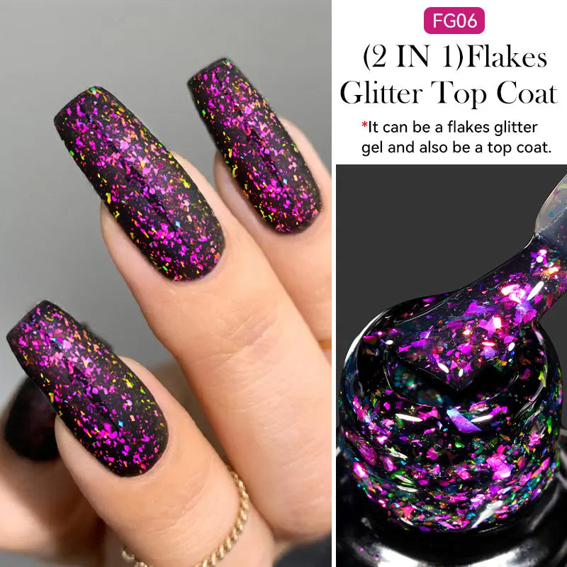 LILYCUTE 5ml Line Art Gel Nail Polish Gold Silver DIY Drawing Gel Reflective Glitter Design Semi Permanent Painting Gel Varnish