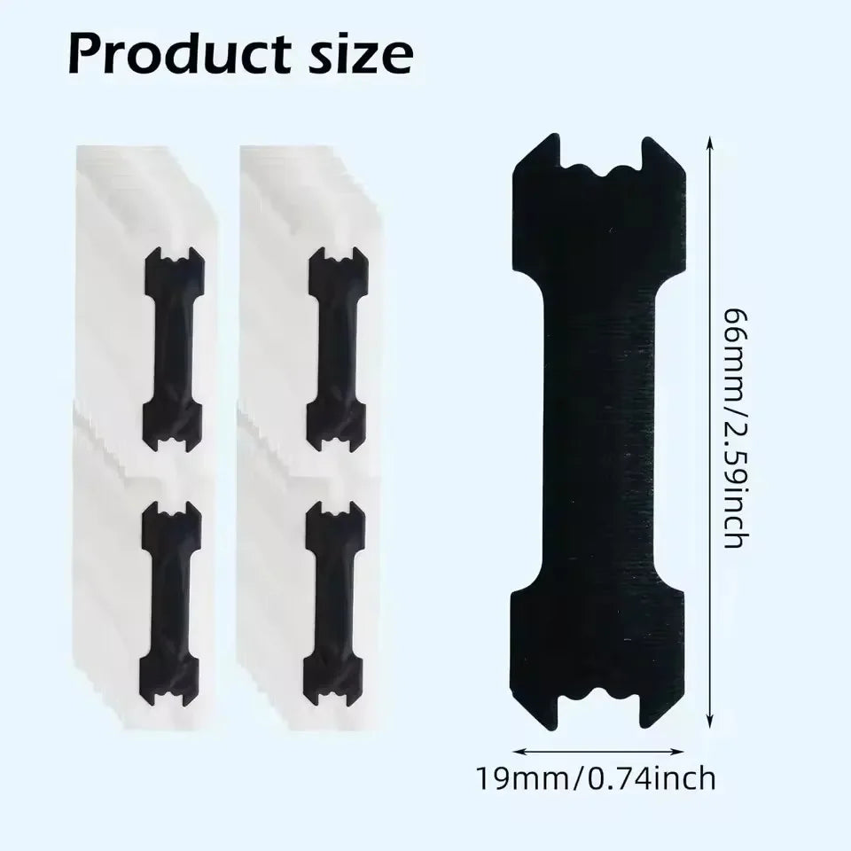 50/30/10PCS Black Nose Strips Extra Strength Nasal Strips Better Sleeping Non-Invasive Anti Snoring Strips for Adult and Child