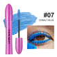 Colorful Silk Mascara Blue Red Black Cream Length Waterproof Smudge-Proof Colored Thickening Lengthening Curling Makeup Cosmetic