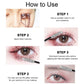 Diamond Glitter Mascara Fast Dry Eyelashes Curling Extension Makeup Waterproof Long-lasting Lengthens Eye Lash Black 4D Mascara