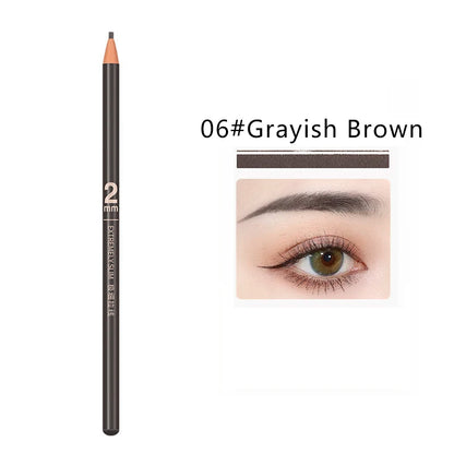 1PC Waterproof Eyebrow Pencil – 6 Shades, Long-Lasting Tint for Natural, Smudge-Proof Brow Makeup