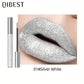 Metallic Glitter Liquid Lipstick Makeup Waterproof Lip Gloss Long-lasting Shimmer Metal Diamond Lip Glaze Tint Charming