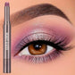 BEAUTY GLAZED 10 Colors Eyeshadow Stick Long-lasting Waterproof Eyeshadow Pen with Double Head Brush Matte and Shimmer Shade