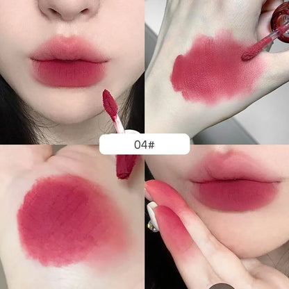 Artistic Soft Mist Mousse Lip Glaze – Velvet Matte Lipstick, Long-Lasting, Non-Sticky Cosmetic Lip Makeup