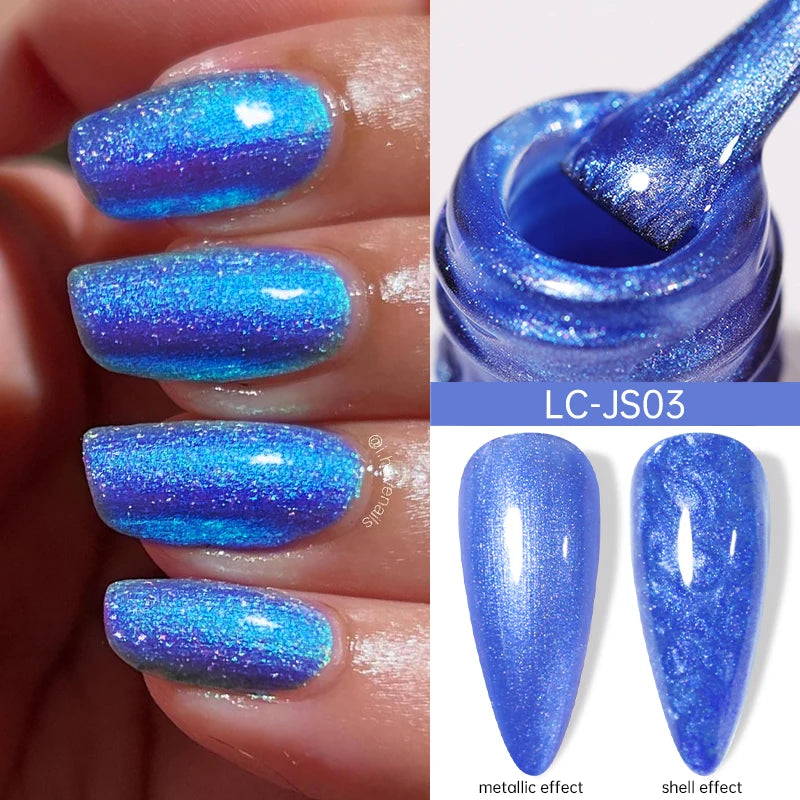 LILYCUTE 5ml White Black Liner Gel Nail Polish Colorful French Painting Stripe Semi Permanent Drawing Nail Art UV Gel Varnish
