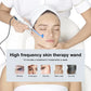 High Frequency Electrode Wand Glass Tube Electrotherapy Acne Spot Remover Skin Care Home Spa Beauty Facial Therapy Wand