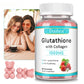 Glutathione Collagen Gummies, Collagen Gummies with Vitamin C, Glutathione Supplement for Women, Skin Brightening & Anti-Aging
