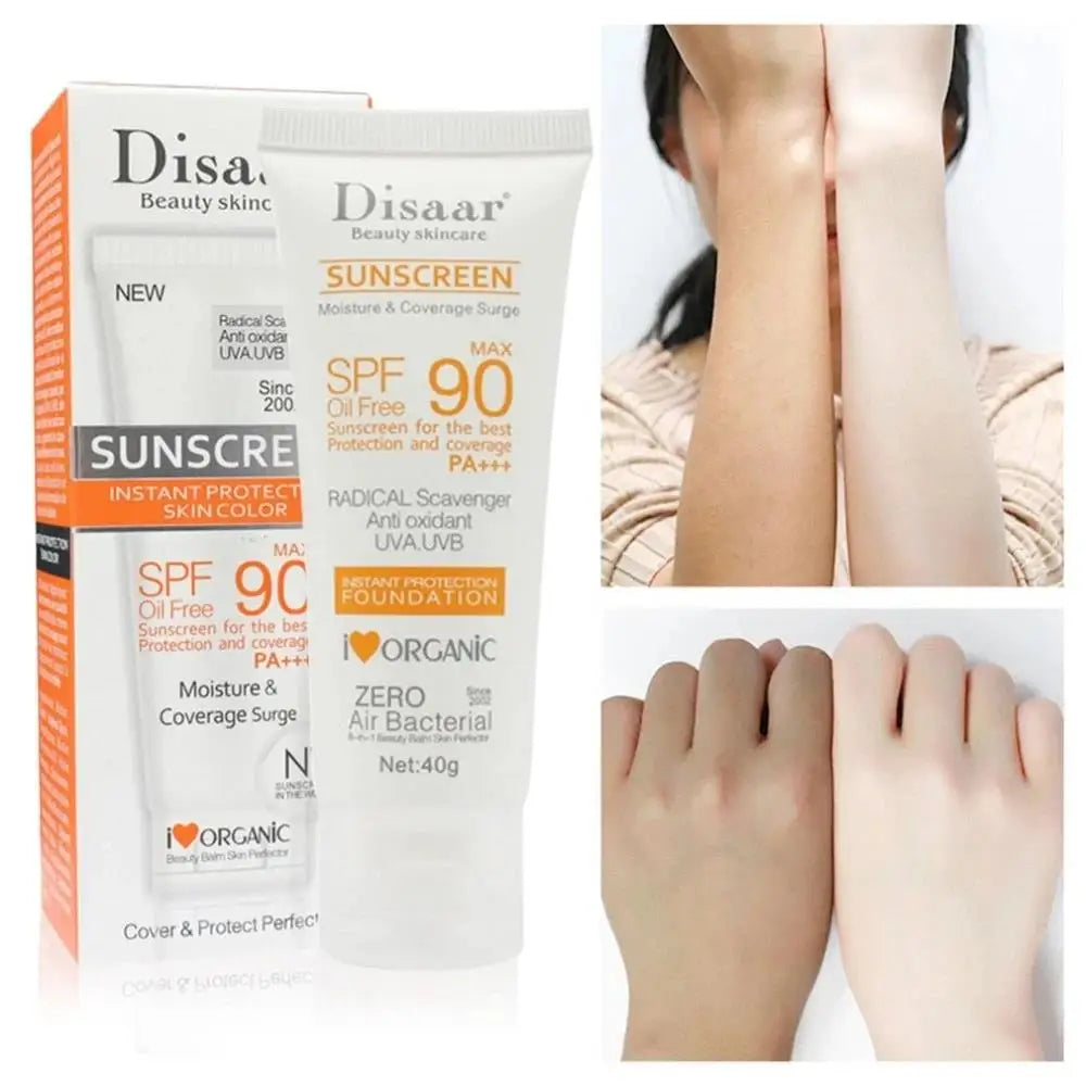 Face Body Whitening Sun Cream SPF 90 Sunblock Skin Protective Cream Anti-Aging Oil-control Moisturizing Skin Care