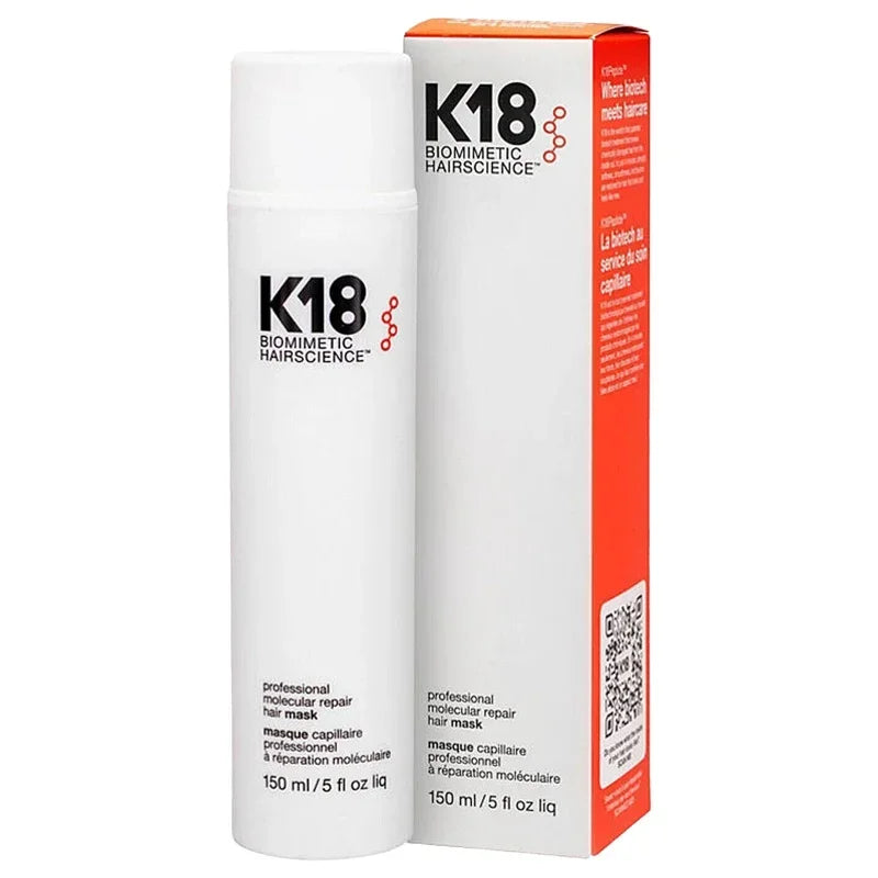 Original 150ML K18 Leave-In Repair Hair Mask Treatment Regenerative Repair Dry Chemically Damaged Hair 4 Minutes Fast Moisturize