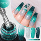 MEET ACROSS 7ml Eggshell Thermal Gel Nail Polish Temperature Changing Gradient Nail Art Varnish Winter Soak Off Gel For Nails