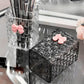 Clear Acrylic Makeup Brushes Storage Box Desk Cosmetic Organizer Lipstick Storage Nail Polish Display Stand Rack Jewelry Case