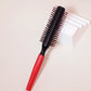 professional anti-static cylindrical bristle curly hair styling round comb nylon teeth roller comb Special for real hair wigs