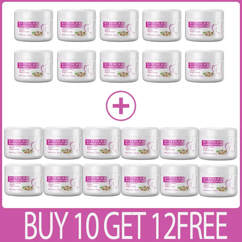 Buttock Enlargement Cream Butt Lift Up Firming Essential Oil Big Ass Enhance Hip Growth Tighten Shaping Sexy Body Care For Women