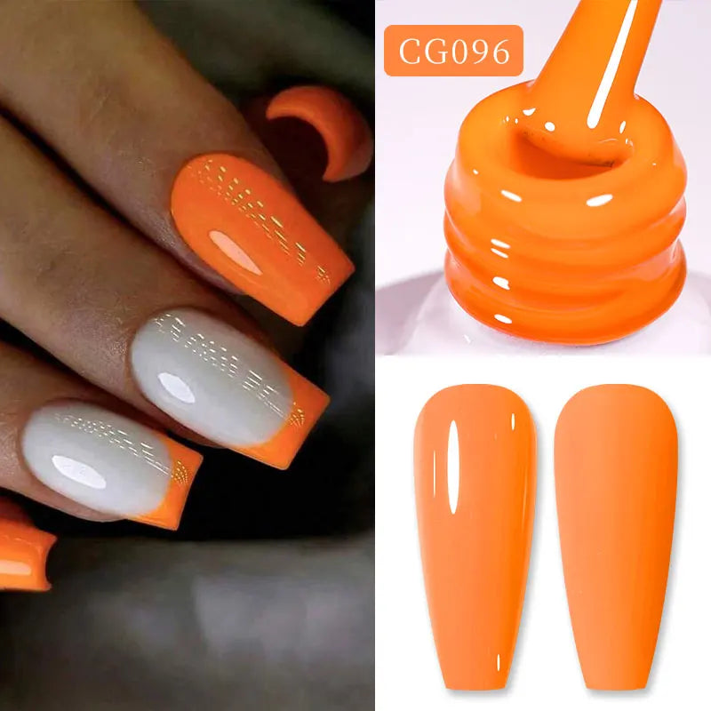 BORN PRETTY Black White Colors Gel Nail Polish 10ml Soak Off UV LED Gel Nail Art DIY Design Semi Permanent Varnishes Manciure