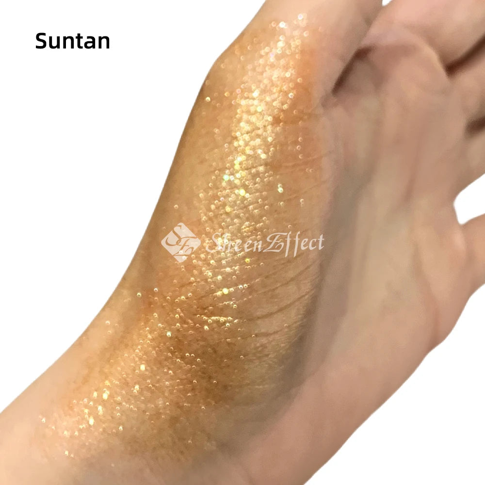 Sheeneffect Glitter Body Face Diamond Dry Oil Body Glitter Highlighter Body Shine Glitter Makeup For Face