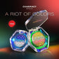 CHARMACY Rainbow Duochrome Eyeshadow New 5 Colors Shimmer Multichrome Long-lasting Eye Shadow Cosmetic Makeup for Women