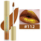 14 Colors Bold Intense Glitter Metallic Lip Gloss Pearlescent Lip Tint,Long Lasting Liquid Lipstick Makeup Gifts for Women Red