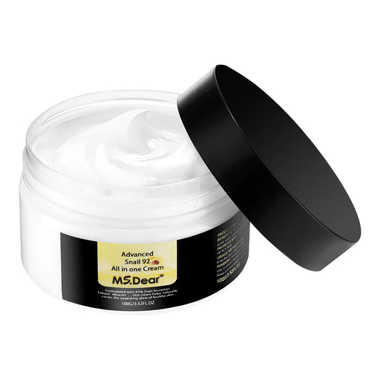 Hyaluronic Face Moisturizer Moisturizing snail Cream Anti-Wrinkle Aging Moisturizing Shrink Pores Whitening Smooth Skin Care