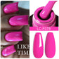 LILYCUTE 7ML Auroras Glitter Thermal Gel Nail Polish Temperature Color Changing Semi Permanent Soak Off Nail Art UV Gel Varnish