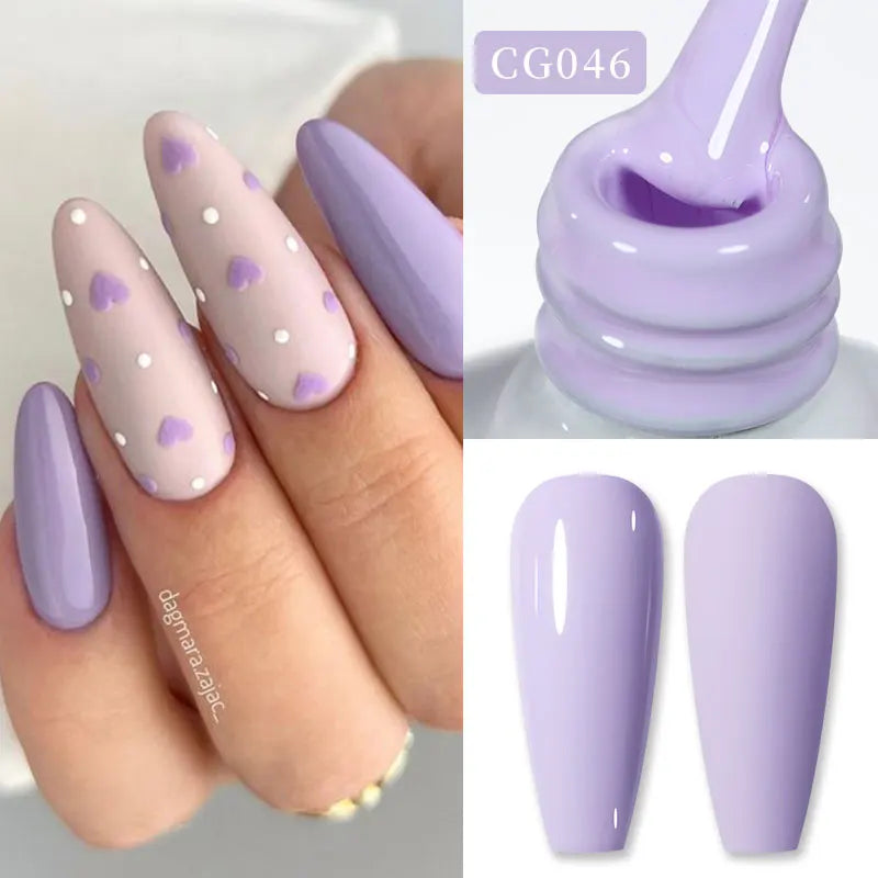 BORN PRETTY Black White Colors Gel Nail Polish 10ml Soak Off UV LED Gel Nail Art DIY Design Semi Permanent Varnishes Manciure