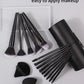 Black Makeup Brush Set Professional Super soft detail brush Blush Brush Foundation Concealer Eyeshadow Brush Women Beauty Tool