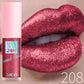 18 Colors Diamonds Glitter Lip Gloss Long Lasting Waterproof Liquid Lipstick Pearl Shining Lip Color Sparking Lip Makeup Women